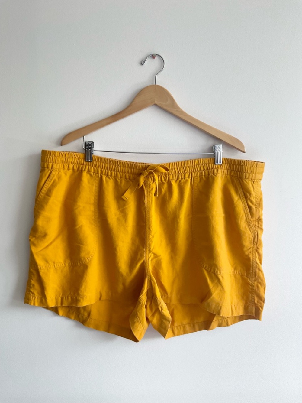 J. Crew Sunflower Yellow Elastic Waist Shorts